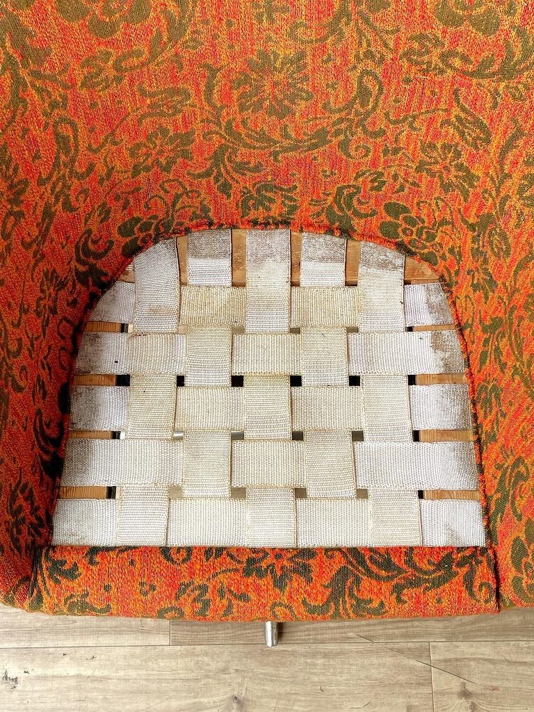 1960-70's ヴィンテージ ファブリック ラウンジチェア - アンティーク