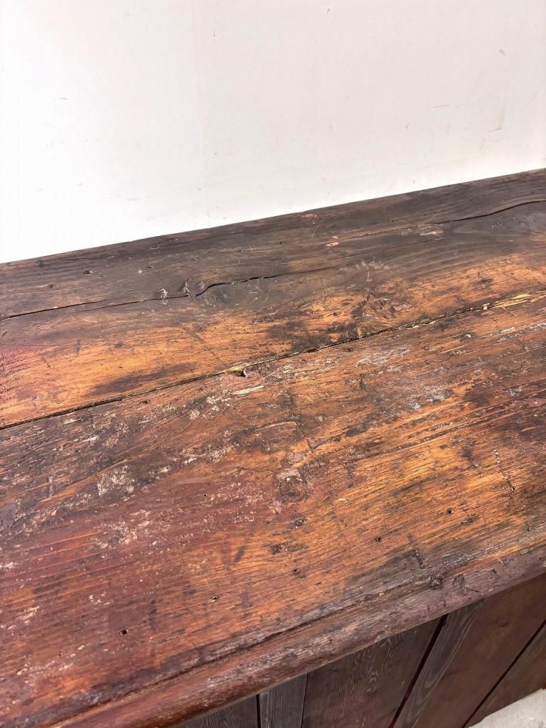 ヴィンテージ ウッド シャビー カウンター - アンティーク、ビンテージ