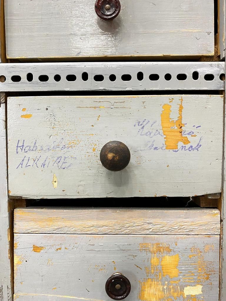 ヴィンテージ パーツキャビネット - アンティーク、ビンテージの