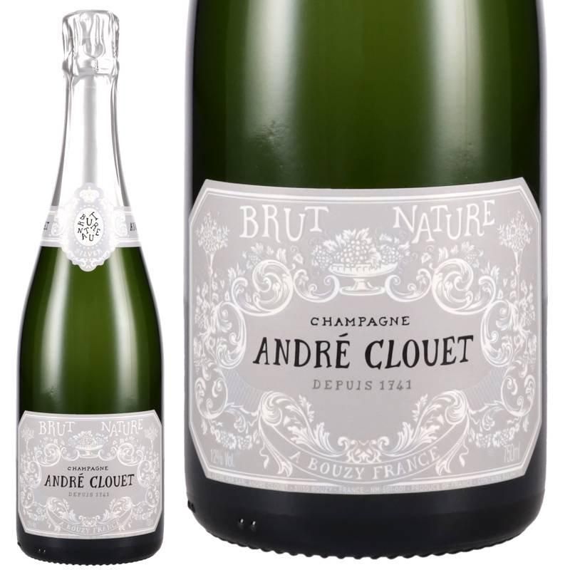 アンドレ・クルエ シルバー・ブリュット・ナチュール - シャンパーニュ