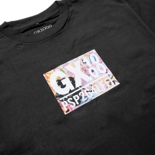 GX1000 PSPS PET by Petra Cortright TEE / BLACK (ジーエックスセン T