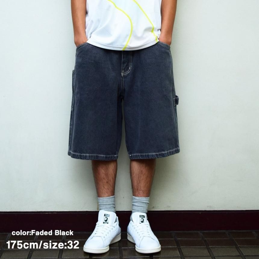 Dime Classic Denim Shorts / Faded Black (ダイム デニムショート