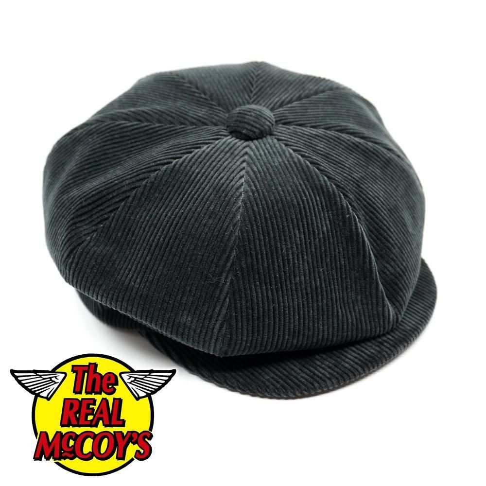 JOE McCOY MA25106 DOUBLE DIAMOND CORDUROY NEWSBOY CAP