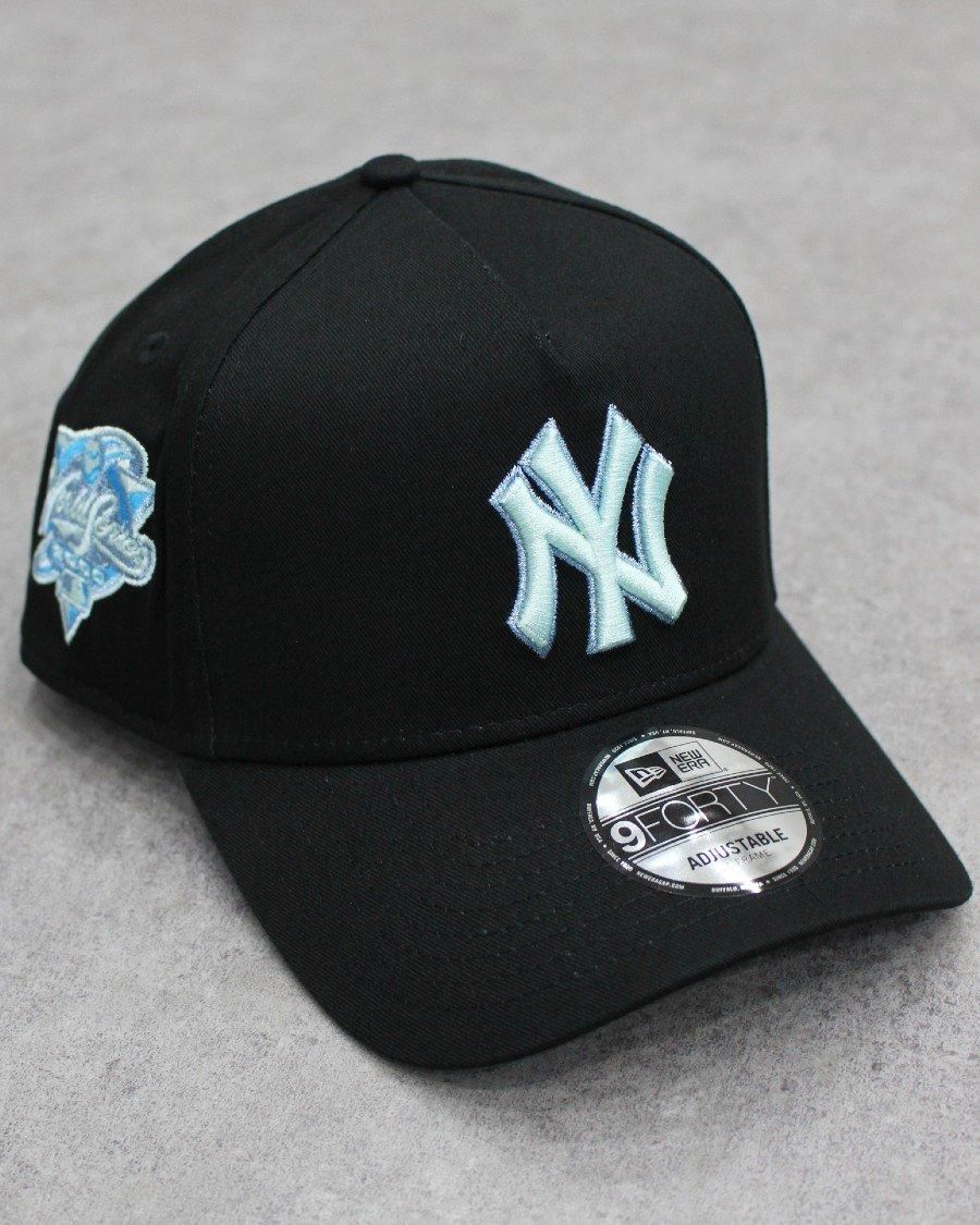 New Era MLB New York Yankees 9Forty A-Frame Snapback Cap - Black