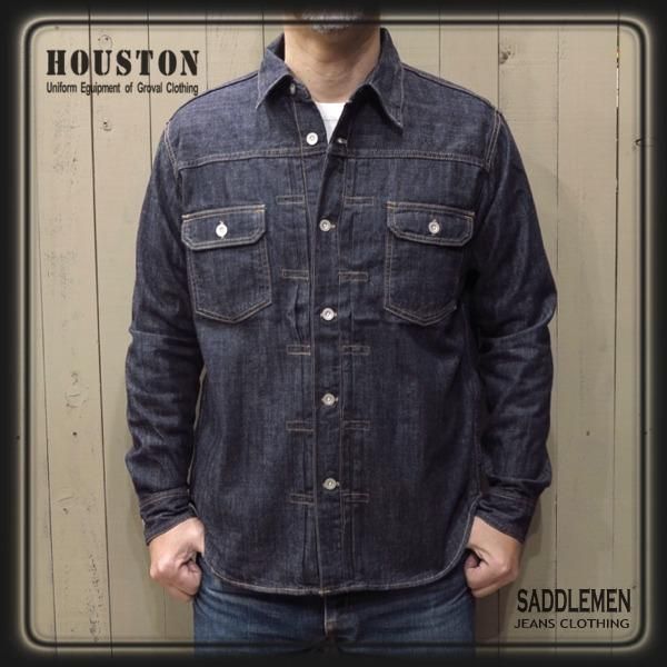 ヒューストン「2nd TYPE」デニムシャツ - アメカジ｜サドルメン
