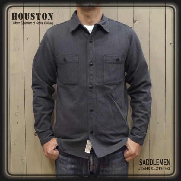 ヒューストン「HERRINGBONE」ビエラシャツ - アメカジ｜サドルメン