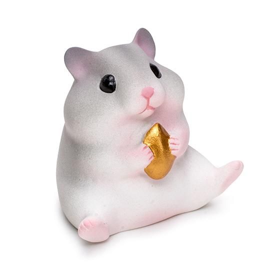もぐもぐハムスター フィギュア ジャンガリアン ブルーサファイヤ HS