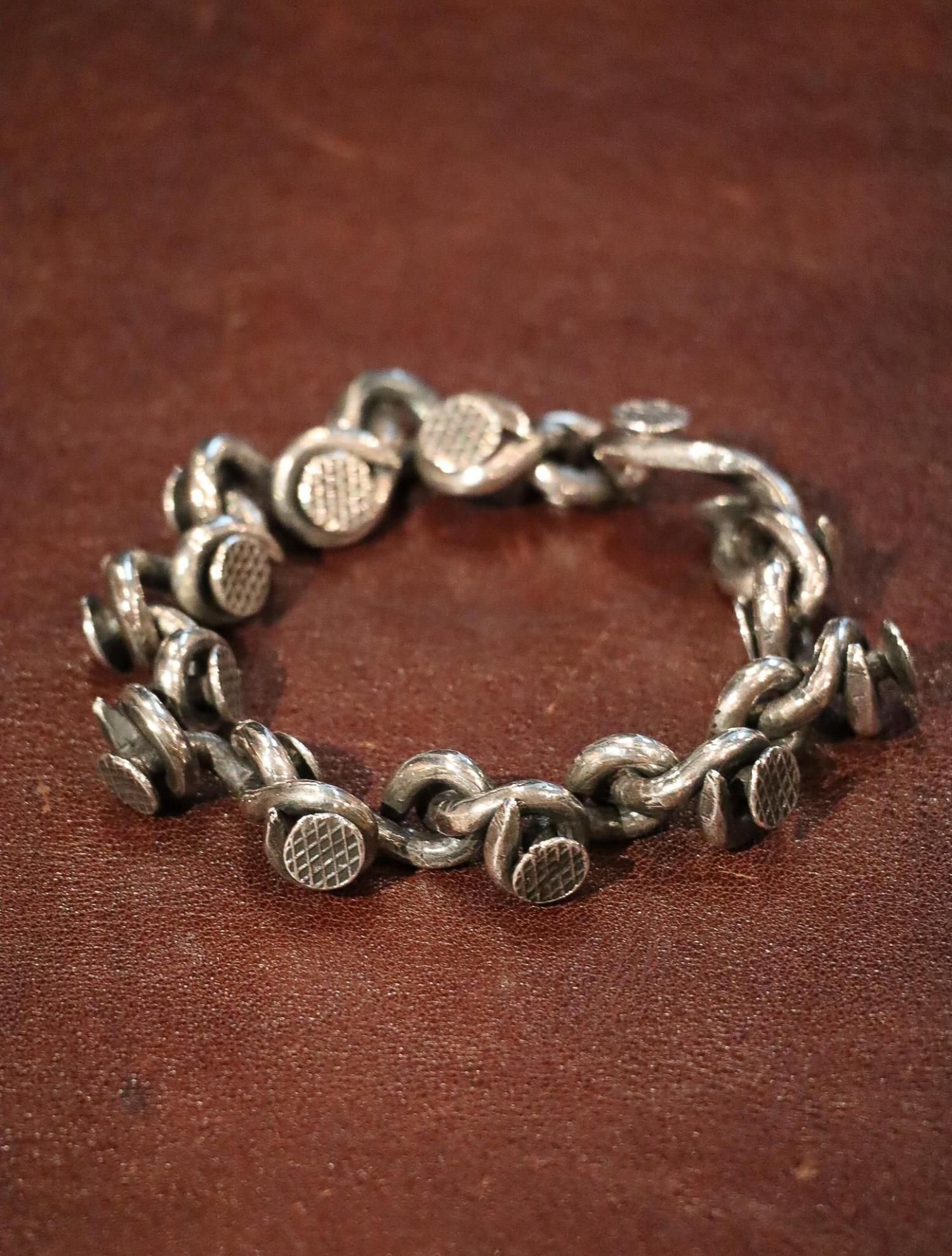 BIG NAILS SILVER BRACELET / GUIDI (グイディ) 神戸 SHELTER2