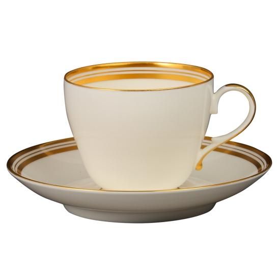 NAKAYAMA ホワイトゴールド コーヒー碗皿