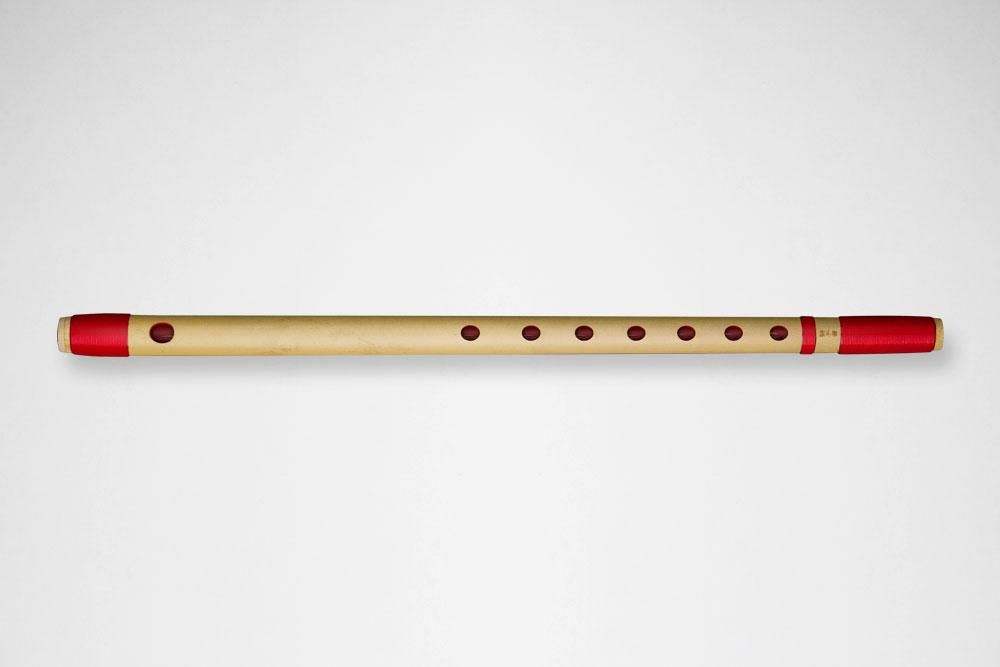 獅子田 竹渓 巻 両巻（赤ビ巻） - 獅子田流 篠笛「大塚竹管楽器」