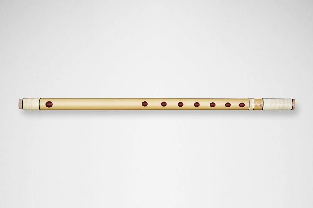 獅子田 竹渓 籐 両巻（内側赤） - 獅子田流 篠笛「大塚竹管楽器」