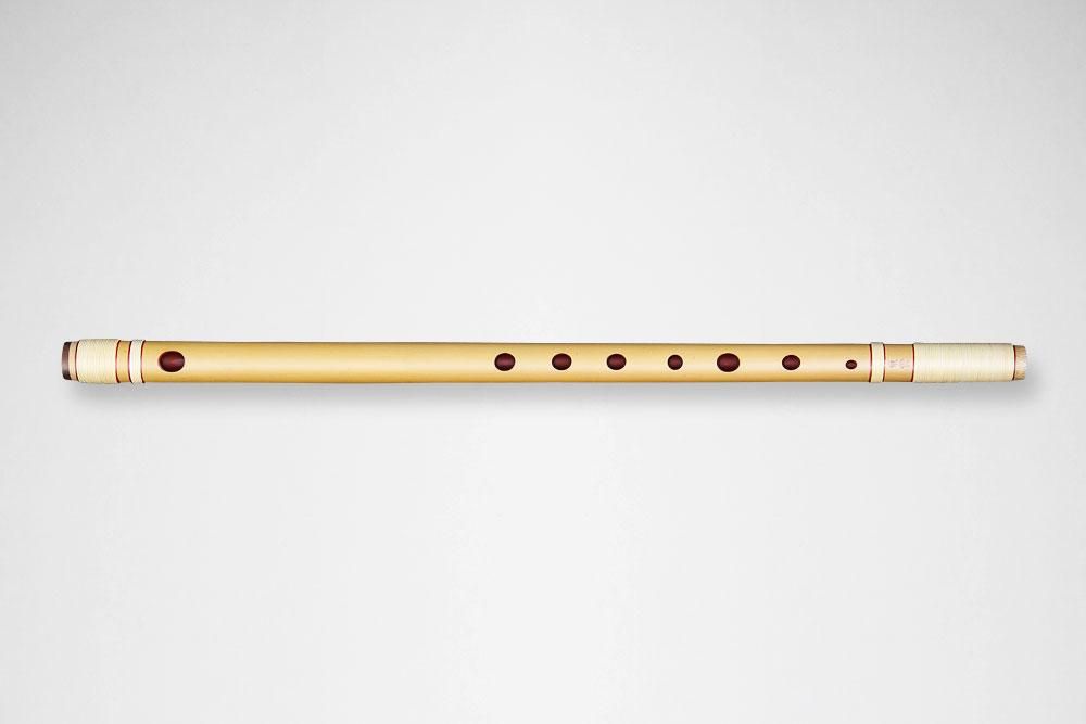 東雲 籐両巻 裏穴付 - 獅子田流 篠笛「大塚竹管楽器」