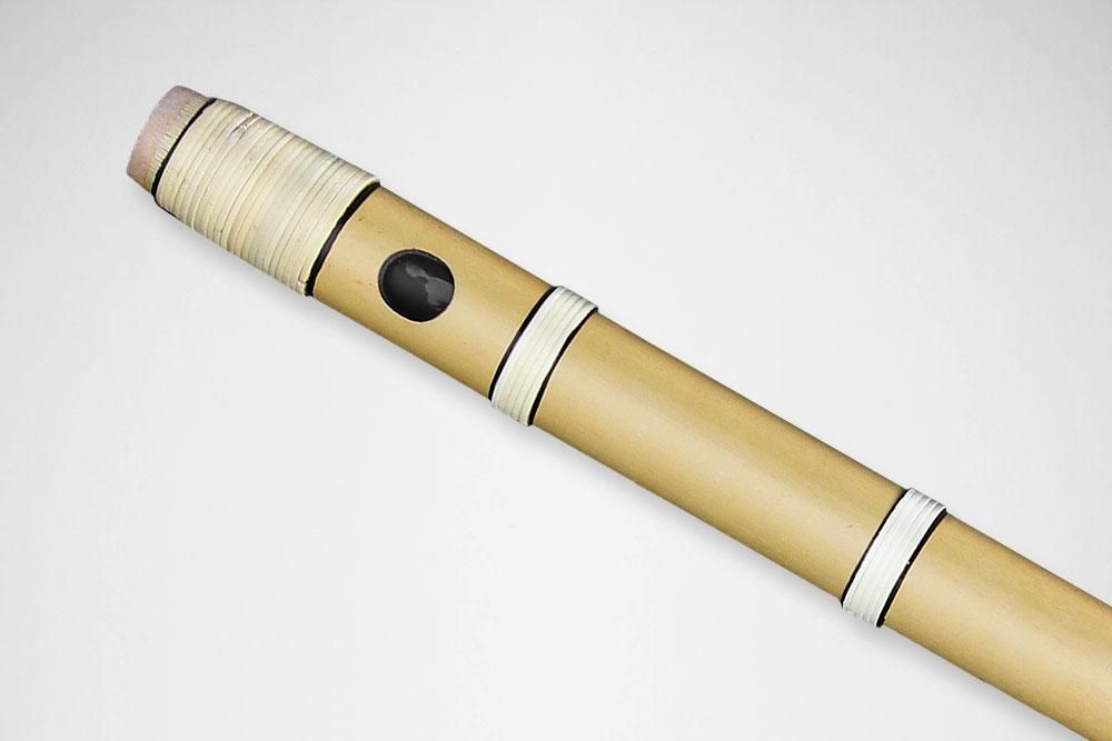 獅子田 竹渓 籐 半重（内側黒） - 獅子田流 篠笛「大塚竹管楽器」