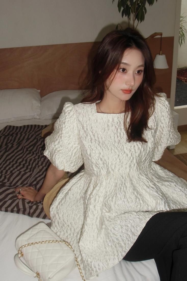 JACQUARD PEPLUM BACK RIBBON TOPS - BIRTHDAY BASH