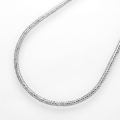 a1905-33-70 バリチェーンネックレス Rタイプ シルバー925 幅3.3mm