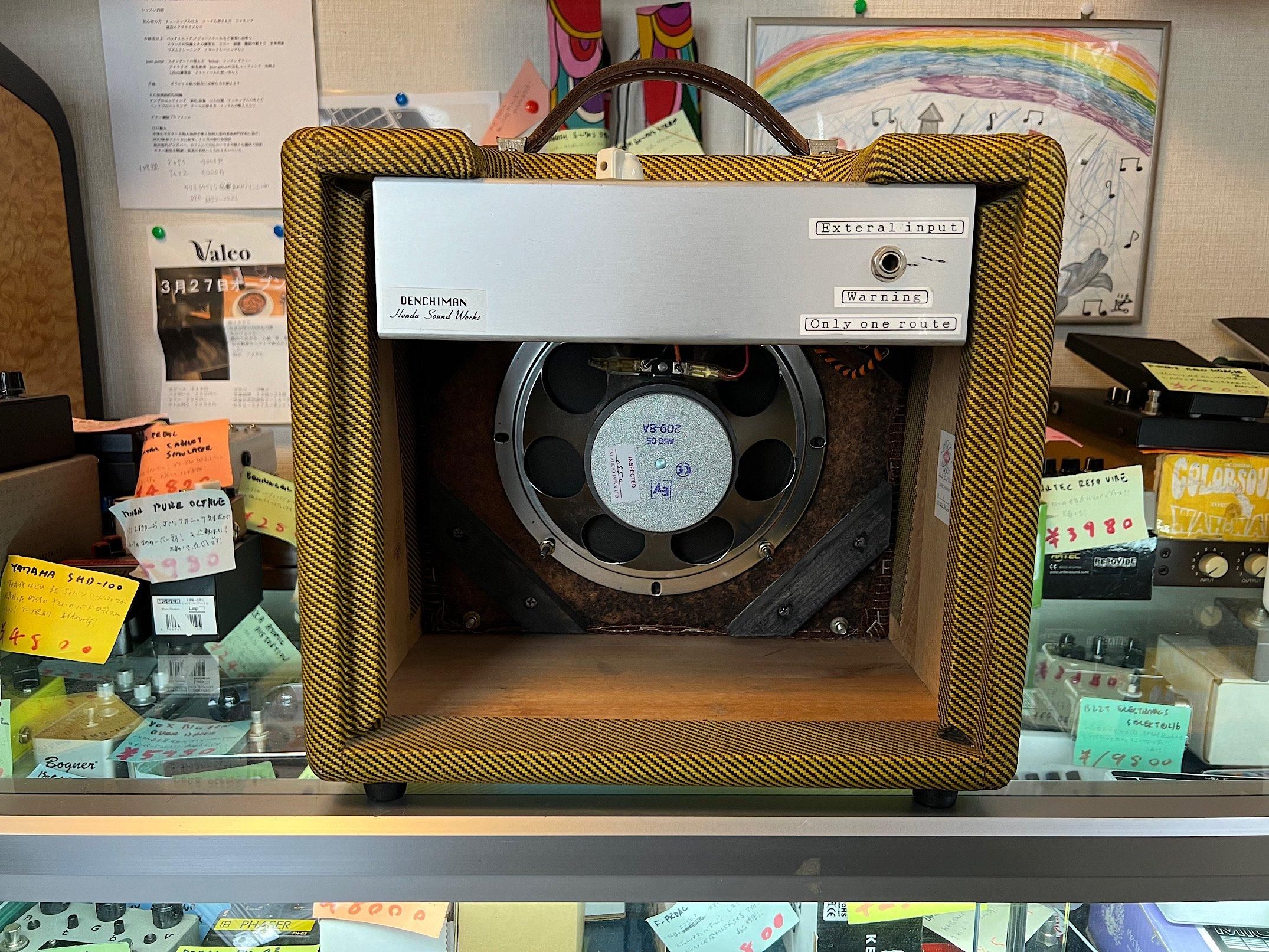 HONDA SOUND WORKS DENCHIMAN 9Vバッテリーで動くホンダサウンド