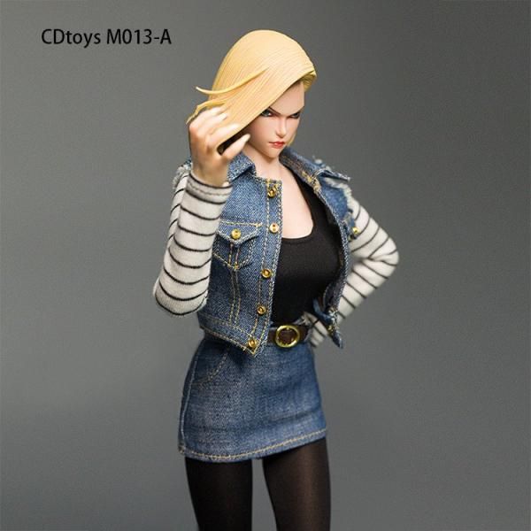 送料無料 1/6 cdtoys m013 美人18号 女性服と靴セット - 1/6フィギュア