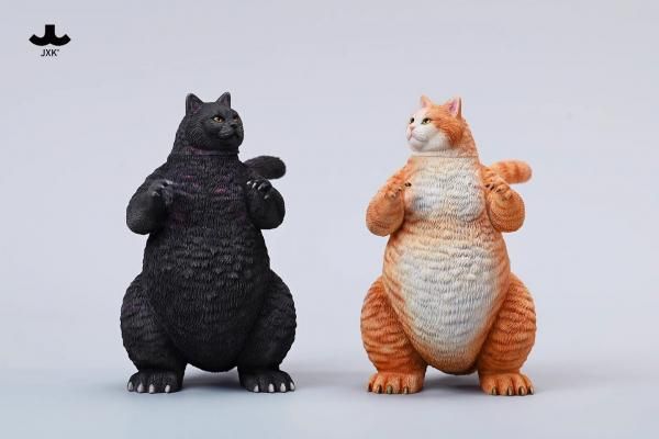 送料無料 JXK JXK226 Meowzilla 12.5CM ゴジラ猫 - 1/6フィギュアの