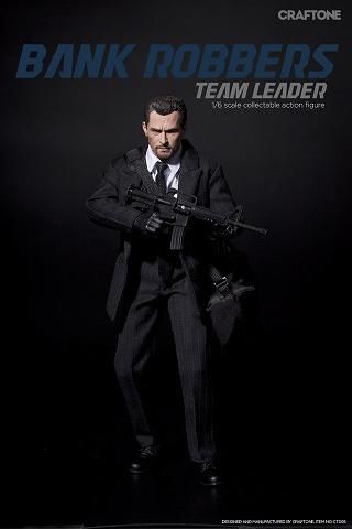 発売済み1/6 CRAFTONE 005A Bank Robbers チームリーダー 豪華版 2