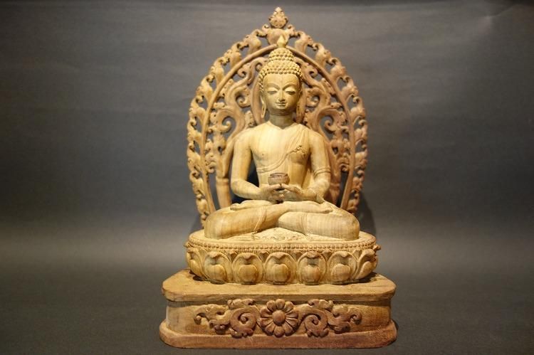 阿弥陀如来 木彫り 仏像｜仏像通販・販売なら多羅堂