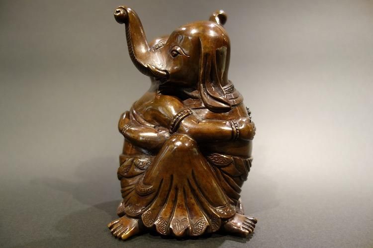 聖天（歓喜天）座像 14cm｜大阪の仏像通販・販売なら仏像専門店 多羅堂