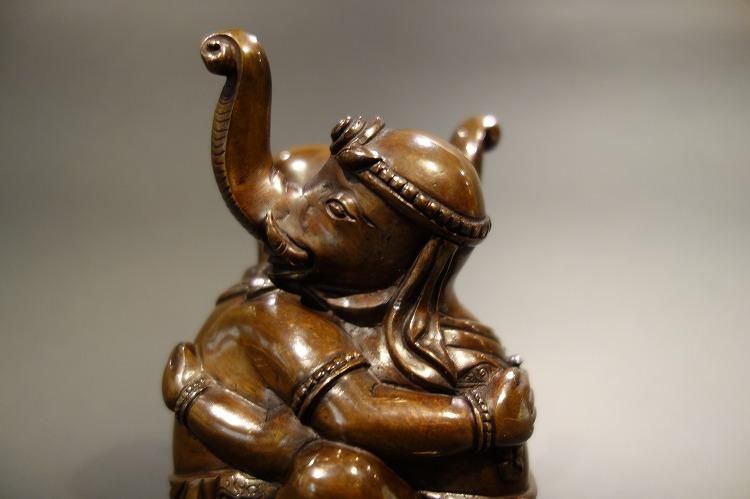 聖天（歓喜天）座像 14cm｜大阪の仏像通販・販売なら仏像専門店 多羅堂