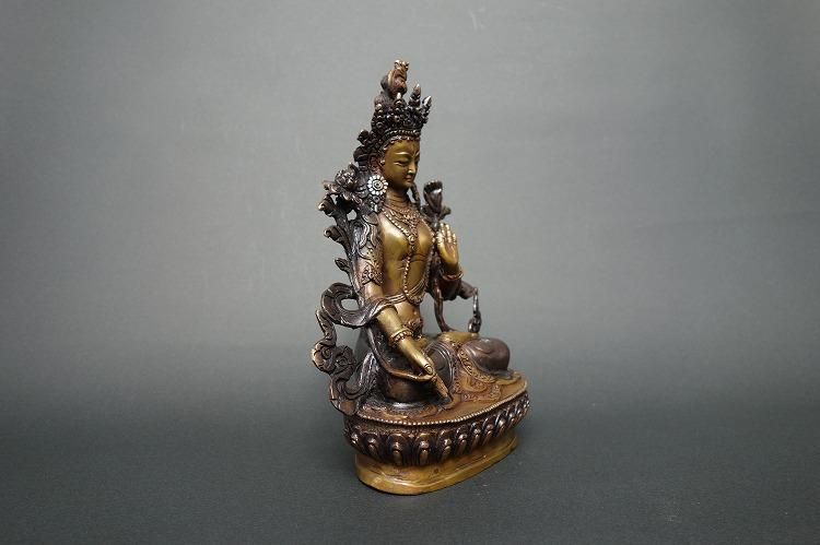 白多羅菩薩（銅製）22cm｜大阪の仏像通販・販売なら仏像専門店 多羅堂