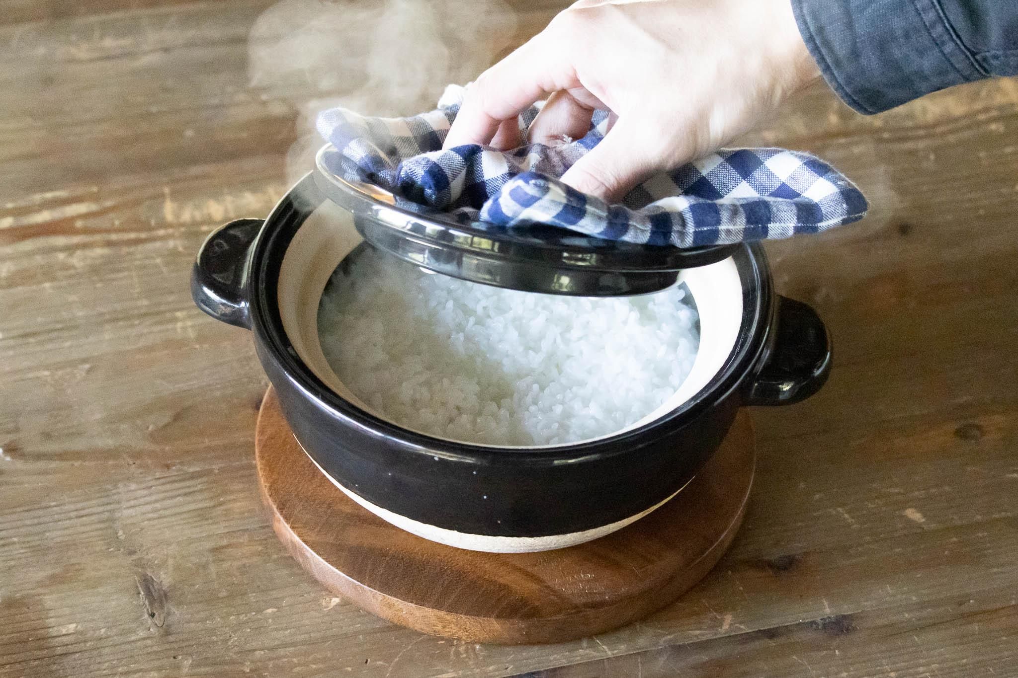 長谷園 かまどさん3合炊き