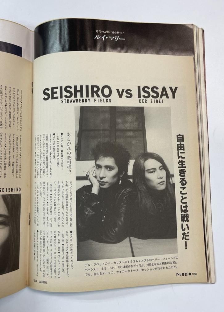 PLUM 73 プラム 1991年12月 ユニコーン/ B'z X エックス 筋肉少女帯 聖