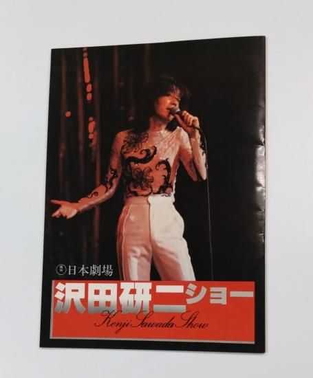 沢田研二 1977年 コンサートパンフレット 沢田研二ショー 主に写真