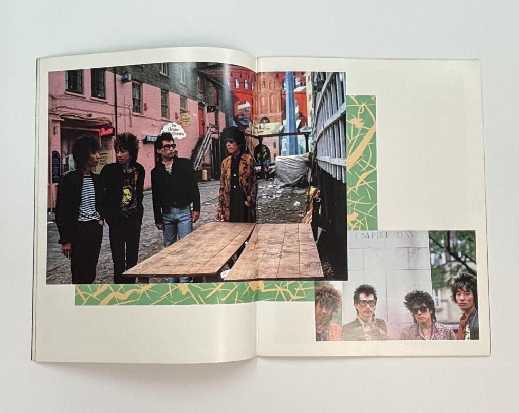 ストリートスライダーズ 写真集 THE STREET SLIDERS ROCK PIX ポスター