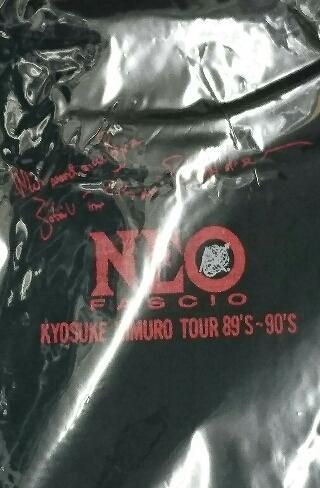 氷室京介 NEO FASCIO TOUR / 1989-1990 長袖Tシャツ / 袖にロゴ入り