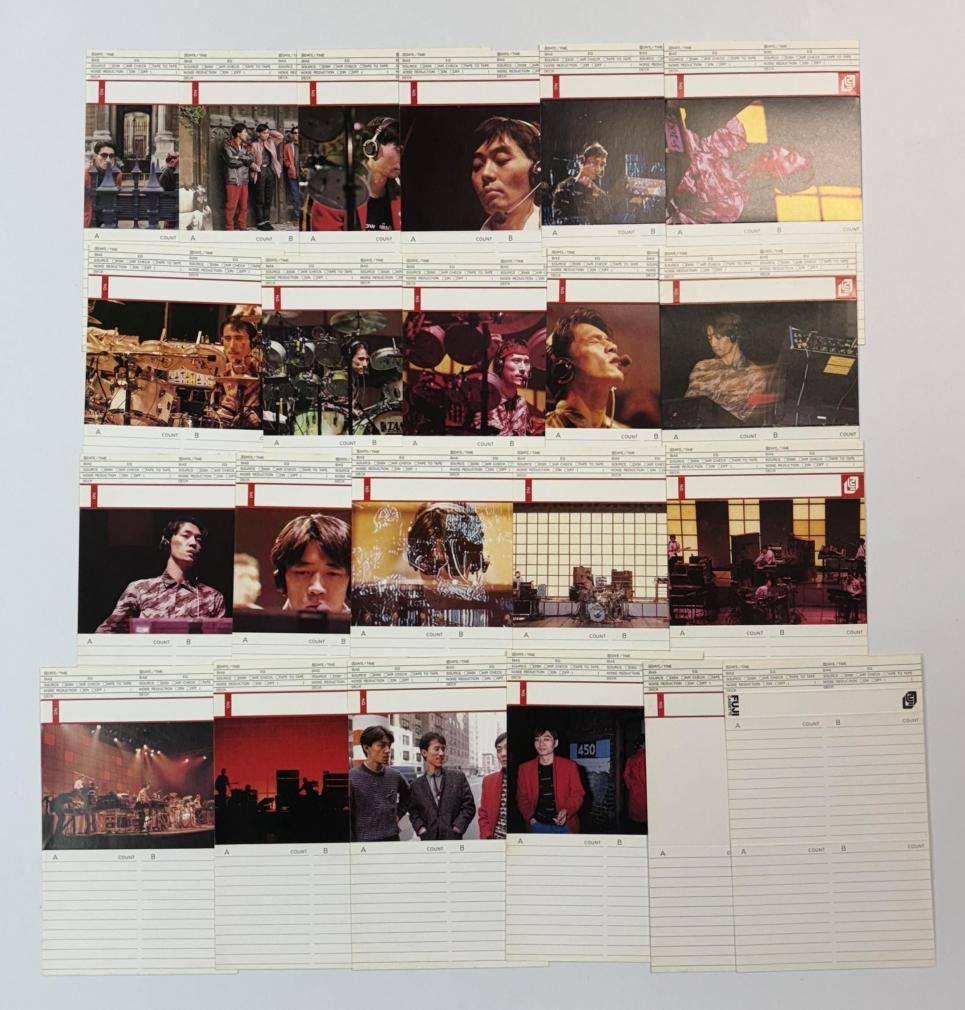 イエロー・マジック・オーケストラ YMO カセットスペアインデックス