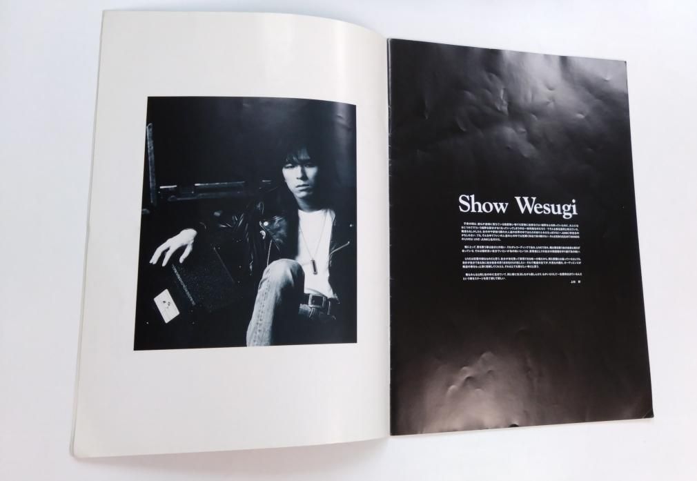 WANDS 1994年 ツアーパンフ LIVE-JUNK 1st KEEP MY ROCK'N ROAD 上杉昇