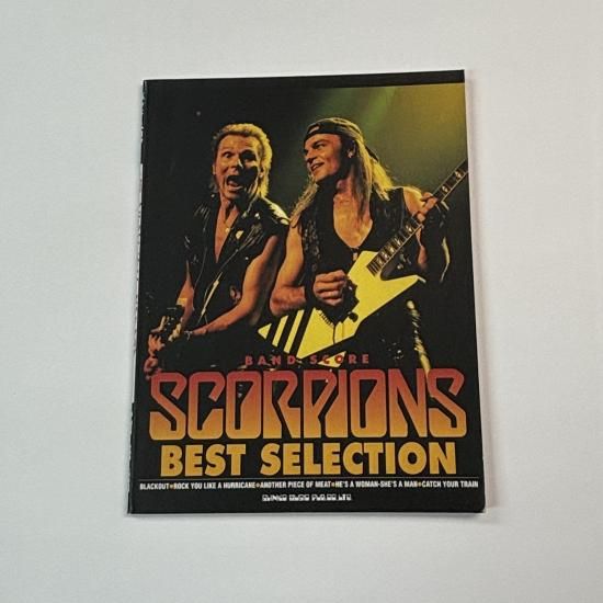 SCORPIONS バンドスコア スコーピオンズ・ベスト・セレクション