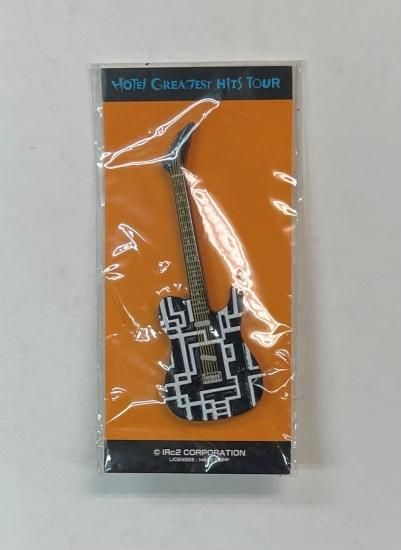 布袋寅泰 ギターピンバッジ テレキャスター・ギタリズム柄 HOTEI