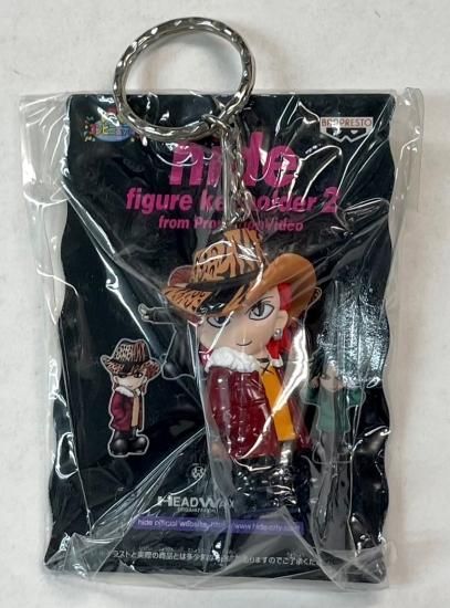hide フィギュア・キーホルダー シリーズ2 赤茶・ジャケット ヒョウ柄