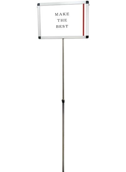 プラカードポールA A3横 - 大阪堺市で日本製看板を製造・販売 常磐精工
