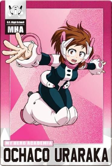 No.03 麗日お茶子 (キャラクターカード)】 TVアニメ「僕のヒーロー