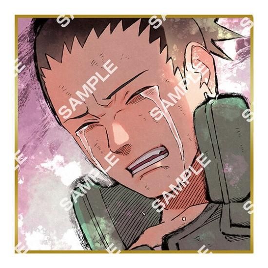 奈良シカマル】豆ガシャ色紙 NARUTO-ナルト- 疾風伝 - トレカ&ホビーの