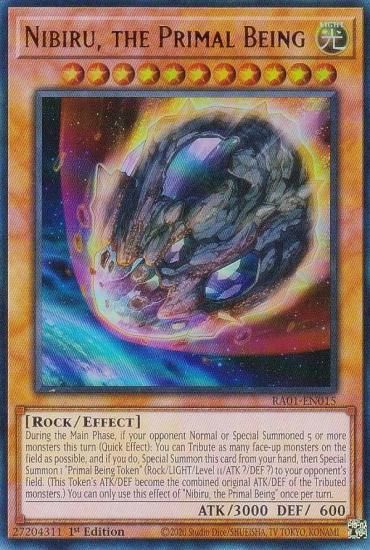 遊戯王 RA01-EN015 原始生命態ニビル (英語版 1st Edition ウルトラ