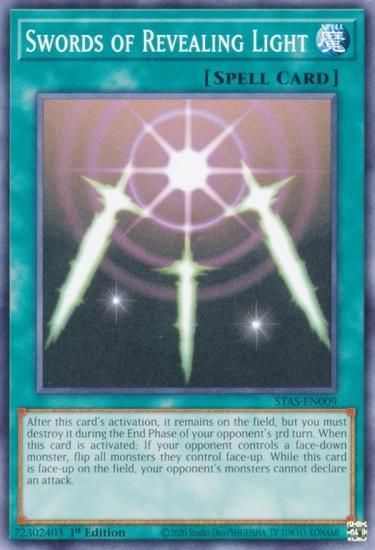 遊戯王 STAS-EN009 光の護封剣 (英語版 1st Edition ノーマル) 2