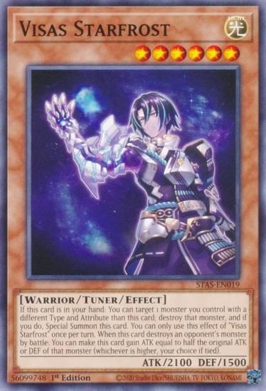遊戯王 STAS-EN019 ヴィサス＝スタフロスト (英語版 1st Edition