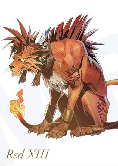 パラレル] 2-077 レッドXIII/エバークライシス版 (プレミアムカード