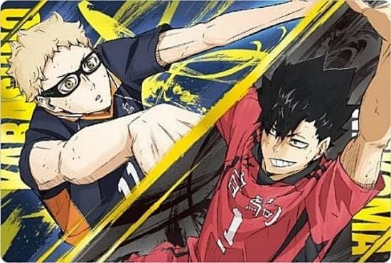 金色箔押し] No.24 月島蛍＆黒尾鉄朗 (レアカード) 】劇場版ハイキュー