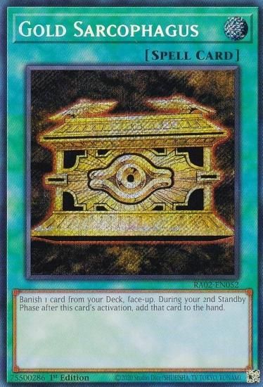 遊戯王 RA02-EN052 封印の黄金櫃 (英語版 1st Edition シークレット