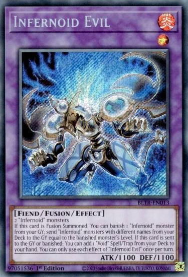 遊戯王 BLTR-EN013 インフェルノイド・イヴィル (英語版 1st Edition