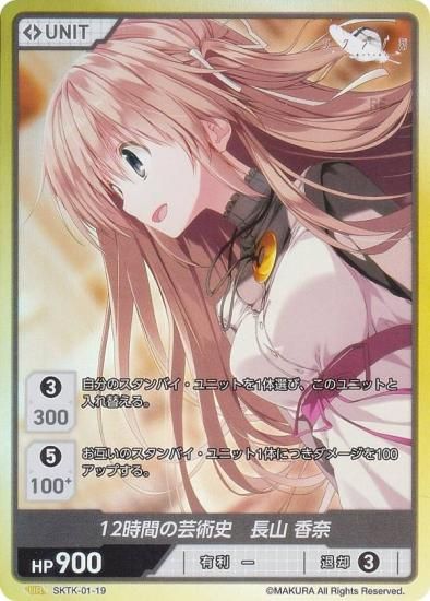 ディヴァインクロス SKTK-01-19 12時間の芸術史 長山 香奈 (UR