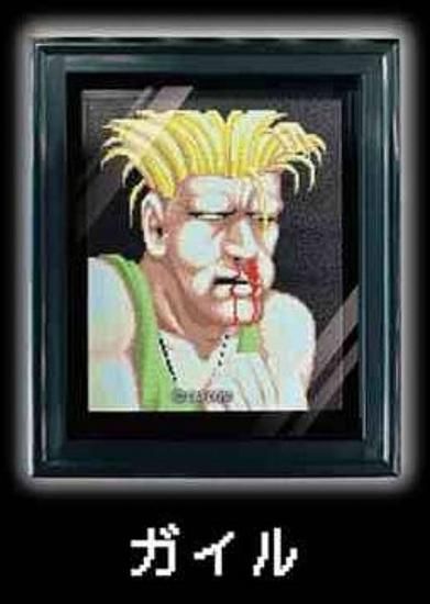 ガイル】ストリートファイターII 負け顔 額縁マグネット - トレカ