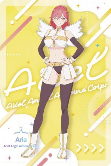 18 アリエル(天使空挺隊) (C キャラクターカード) 】 2.5次元の誘惑